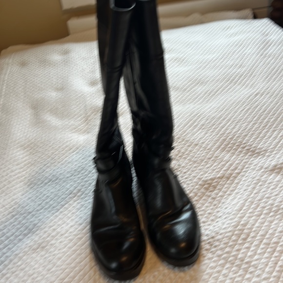 Coach boots - black size 7.5B - Picture 6 of 16